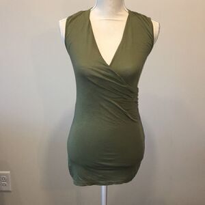 Ella moss cross over V neck tank top